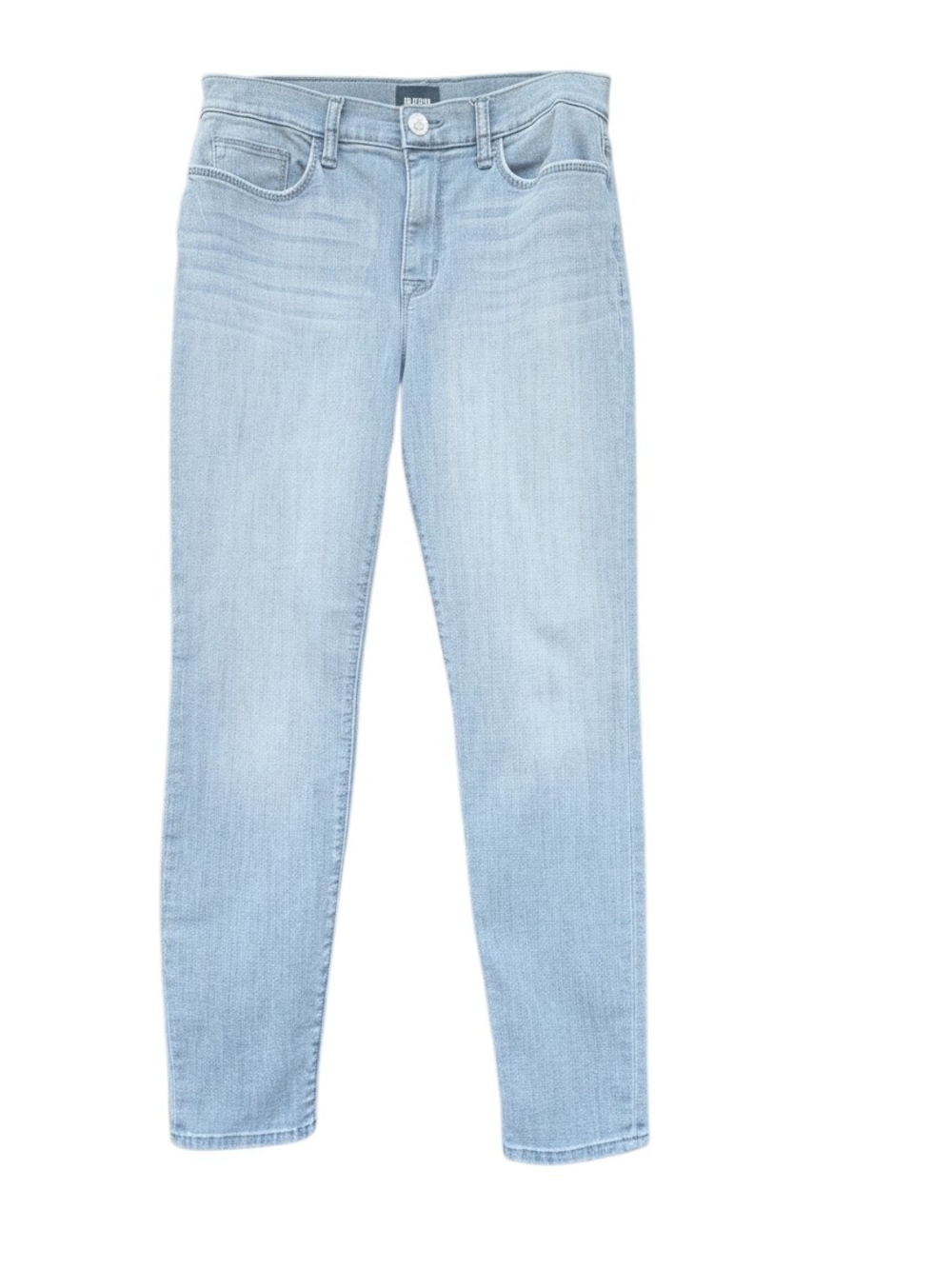 Hudson Blair High Rise Skinny Ankle Jeans Gray Denim Size 29